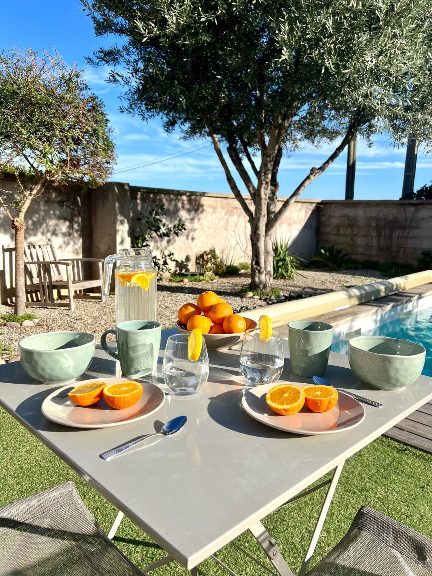 Appartement L'Arancetu Vue Mer Avec Piscine Biguglia  Exterior foto